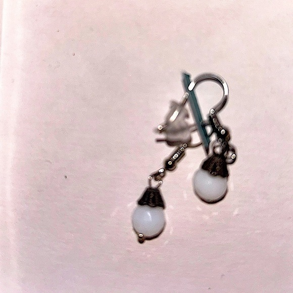 Gorgeous NWT MAGIC mushroom rare orange earring pair ceramic shroom - Picture 3 of 4